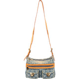 Louis Vuitton Denim Monogram Baggy PM Crossbody Bag