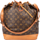Louis Vuitton Canvas Monogram Sac Noe Grande Shoulder Bag