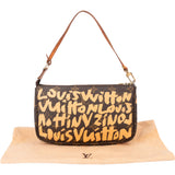 Louis Vuitton Limited Graffiti Pochette Accessoire Handbag