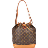 Louis Vuitton Canvas Monogram Sac Noe Grande Shoulder Bag