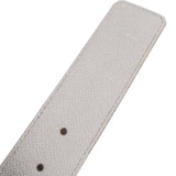 Louis Vuitton Blanco Canvas Monogram Reversible Belt (95)