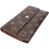 Louis Vuitton Canvas Monogram Sarah Wallet