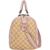 Gucci GG Monogram Stripe Boston Handbag