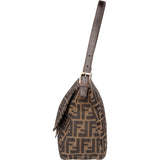 Fendi FF Monogram Baguette Mamma Handbag
