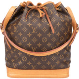 Louis Vuitton Canvas Monogram Sac Noe Grande Shoulder Bag