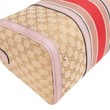 Gucci GG Monogram Stripe Boston Handbag