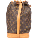 Louis Vuitton Canvas Monogram Sac Noe Grande Shoulder Bag