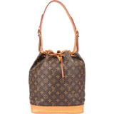Louis Vuitton Canvas Monogram Sac Noe Grande Shoulder Bag