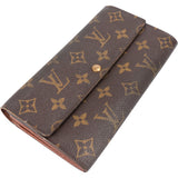 Louis Vuitton Canvas Monogram Sarah Wallet