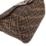 Fendi FF Monogram Baguette Mamma Handbag