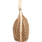 Gucci Monogram GG Canvas Britt Interlocking G Hobo Shoulder Bag