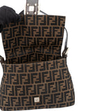 Fendi FF Monogram Baguette Mamma Handbag