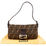 Fendi FF Monogram Baguette Handbag
