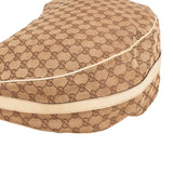 Gucci Monogram GG Canvas Britt Interlocking G Hobo Shoulder Bag