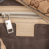 Gucci Monogram GG Canvas Britt Interlocking G Hobo Shoulder Bag