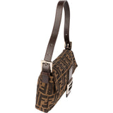 Fendi FF Monogram Baguette Handbag