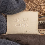 Gucci Monogram GG Canvas Britt Interlocking G Hobo Shoulder Bag