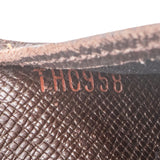 Louis Vuitton Damier Ebene Monogram Sarah Wallet