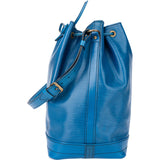 Louis Vuitton Blue Epi Leather Sac Noe Grande Shoulder Bag