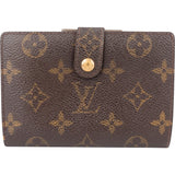 Louis Vuitton Canvas Monogram Compact Clip Wallet