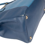 Prada Bicolor Saffiano Leather Galleria Handbag