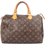 Louis Vuitton Canvas Monogram Speedy 30 Handbag