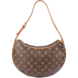 Louis Vuitton Canvas Monogram Croissant MM Shoulder Bag