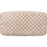 Louis Vuitton Damier Azur Monogram Neverfull GM Shopper Handbag
