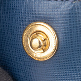 Prada Bicolor Saffiano Leather Galleria Handbag