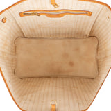 Louis Vuitton Damier Azur Monogram Neverfull GM Shopper Handbag