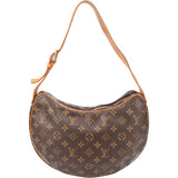 Louis Vuitton Canvas Monogram Croissant MM Shoulder Bag