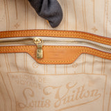 Louis Vuitton Damier Azur Monogram Neverfull GM Shopper Handbag