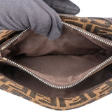 Fendi FF Monogram Baguette Buckle Shoulder Bag