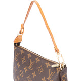 Louis Vuitton Canvas Monogram Pochette Accessoire Handbag