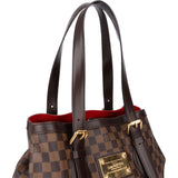 Louis Vuitton Damier Ebene Monogram Hampstead MM Handbag
