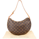 Louis Vuitton Canvas Monogram Croissant MM Shoulder Bag