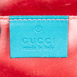 Gucci Chevron Satin Marmont Crossbody Bag