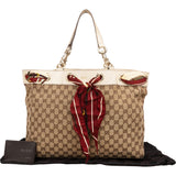 Gucci Monogram GG Canvas Joy Positano Scarf Shoulder Bag