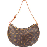 Louis Vuitton Canvas Monogram Croissant MM Shoulder Bag