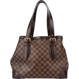 Louis Vuitton Damier Ebene Monogram Hampstead MM Handbag