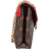 Louis Vuitton Canvas Monogram Pallas Chain Crossbody Bag