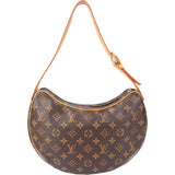 Louis Vuitton Canvas Monogram Croissant MM Shoulder Bag