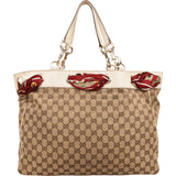 Gucci Monogram GG Canvas Joy Positano Scarf Shoulder Bag