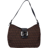 Fendi FF Monogram Baguette Handbag