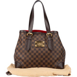 Louis Vuitton Damier Ebene Monogram Hampstead MM Handbag