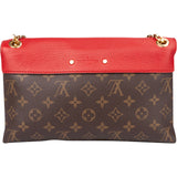 Louis Vuitton Canvas Monogram Pallas Chain Crossbody Bag