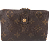 Louis Vuitton Canvas Monogram Compact Clip Wallet