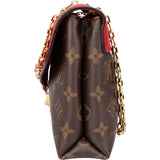 Louis Vuitton Canvas Monogram Pallas Chain Crossbody Bag