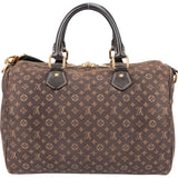 Louis Vuitton Mini Lin Monogram Speedy 30 Bandouliere