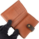 Louis Vuitton Canvas Monogram Compact Clip Wallet